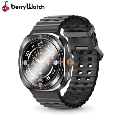 Montre connectée berryWatch smart 7 Ultra pour hommes et femmes, AMOLED, NFC, boussole, étanchéité IP68, fréquence cardiaque, Spo2, Sport, pour Android et IOS, nouveau, 47Mm