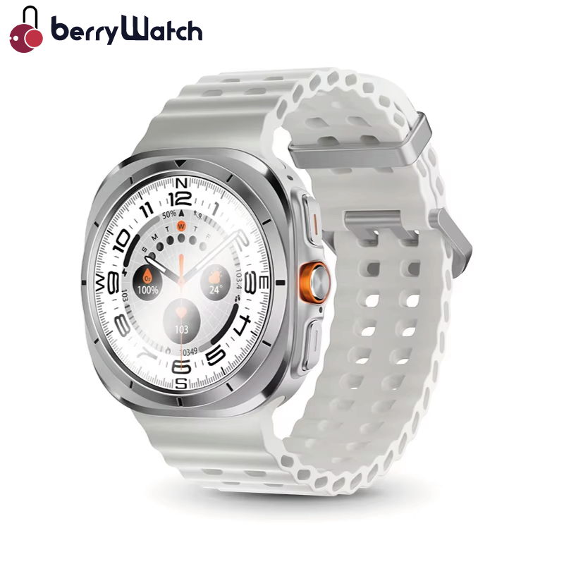 Montre connectée berryWatch smart 7 Ultra pour hommes et femmes, AMOLED, NFC, boussole, étanchéité IP68, fréquence cardiaque, Spo2, Sport, pour Android et IOS, nouveau, 47Mm